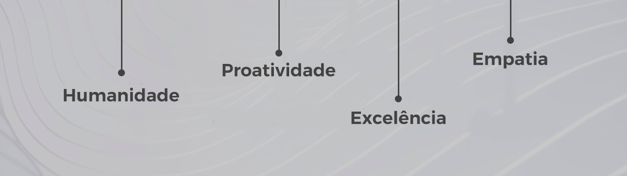 Integridade, Ética, Responsabilidade, Qualidade, Paixão, Respeito